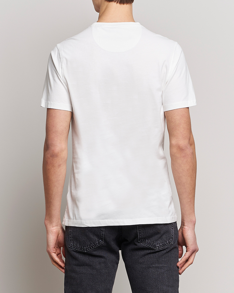 Herr | T-Shirts | Barbour International | Morris Steve McQueen Crew Neck T-Shirt Whisper White