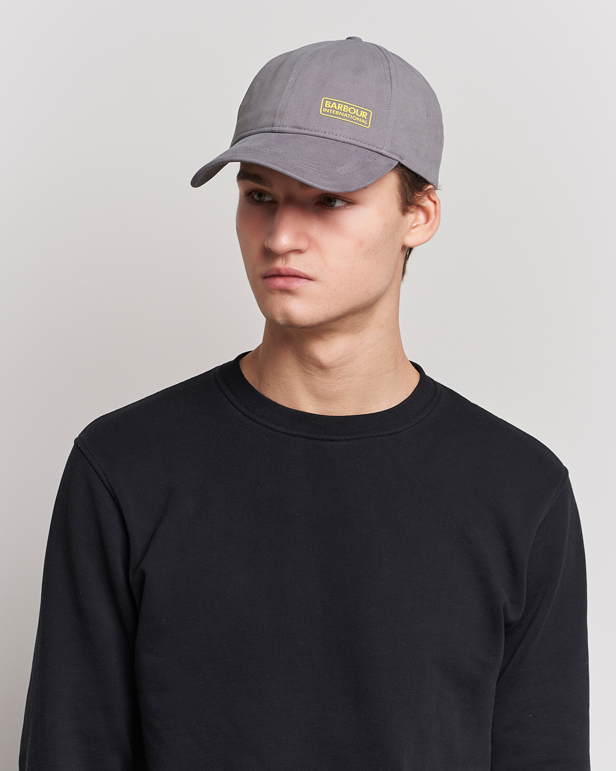 Herr | Barbour International Norton Drill Sports Cap Gargoyle Grey | Barbour International | Norton Drill Sports Cap Gargoyle Grey