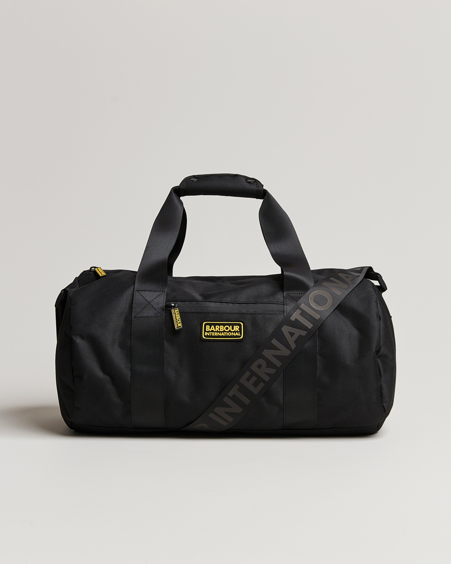 Herr | Barbour International Knockhill Holdall Black | Barbour International | Knockhill Holdall Black