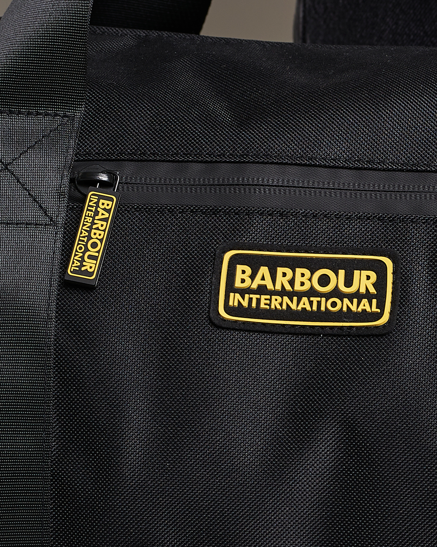 Herr | Barbour International Knockhill Holdall Black | Barbour International | Knockhill Holdall Black