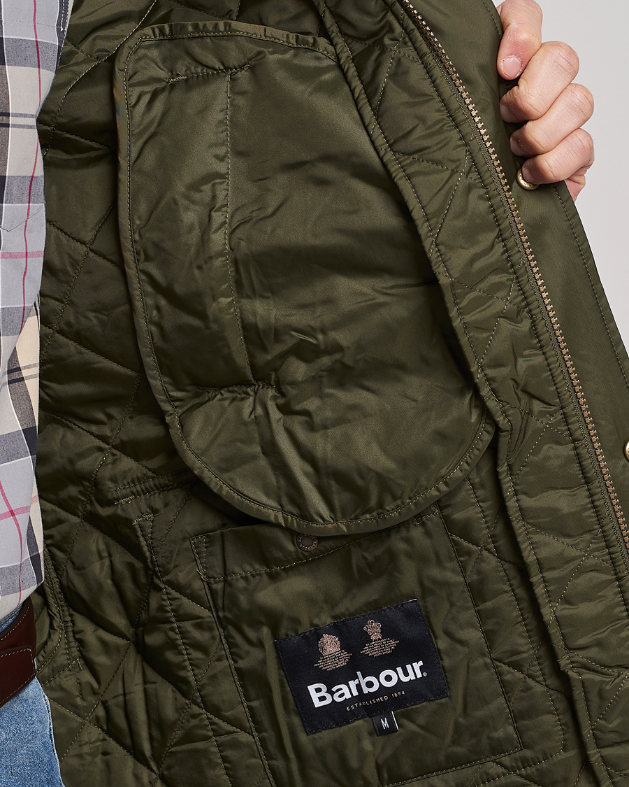 Herr | Jackor | Barbour Lifestyle | Ashby Quilted Jacket Olive