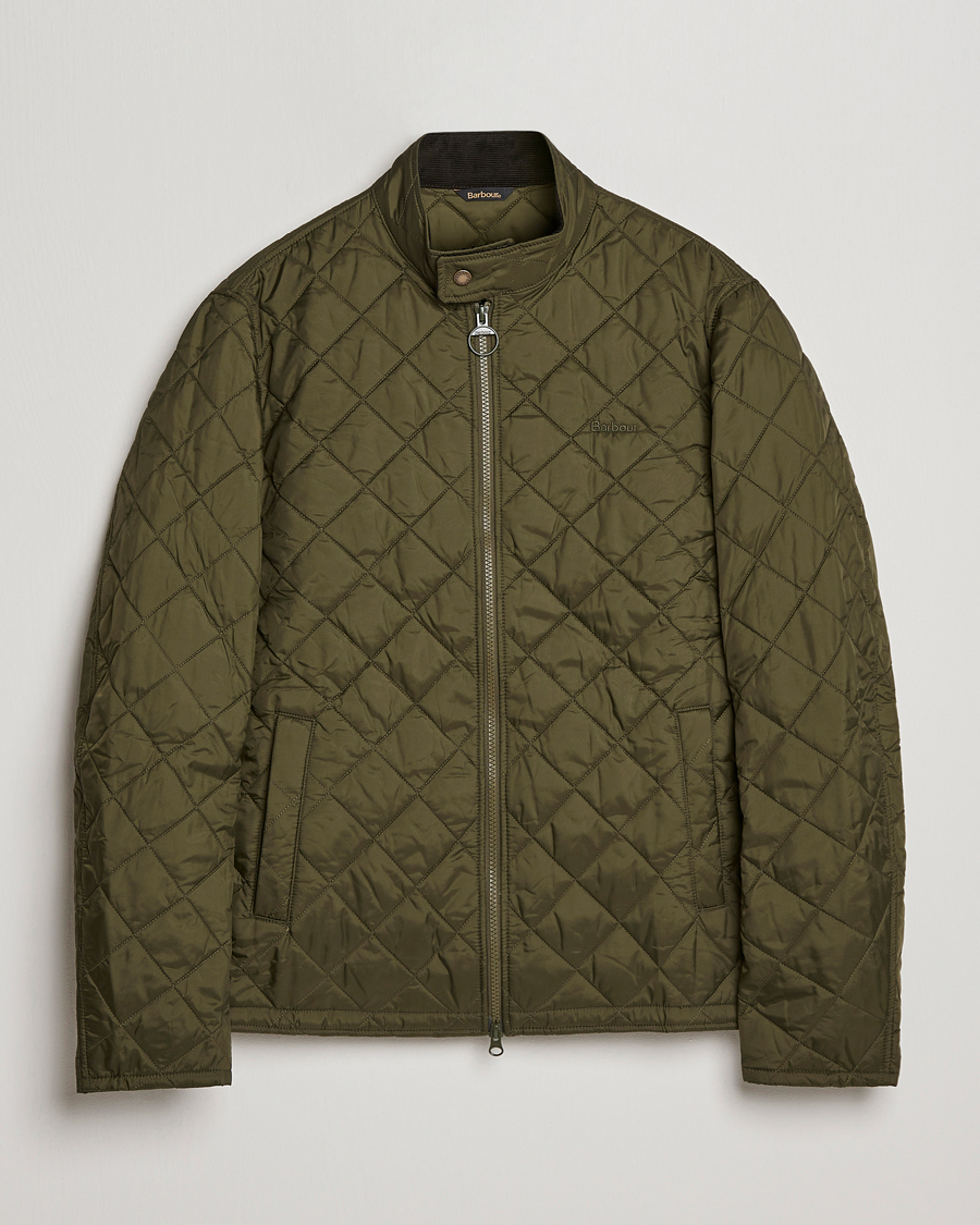 Herr | Jackor | Barbour Lifestyle | Hann Quilted Jacket Olive