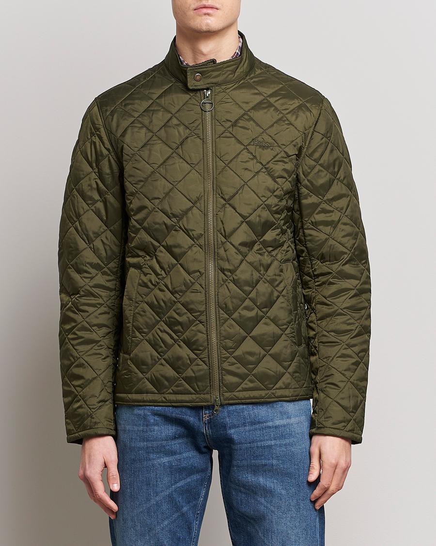 Herr | Quiltade jackor | Barbour Lifestyle | Hann Quilted Jacket Olive
