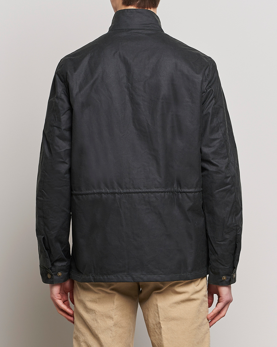 Herr | Jackor | Barbour Lifestyle | Farnham Vax Jacket Sage Green