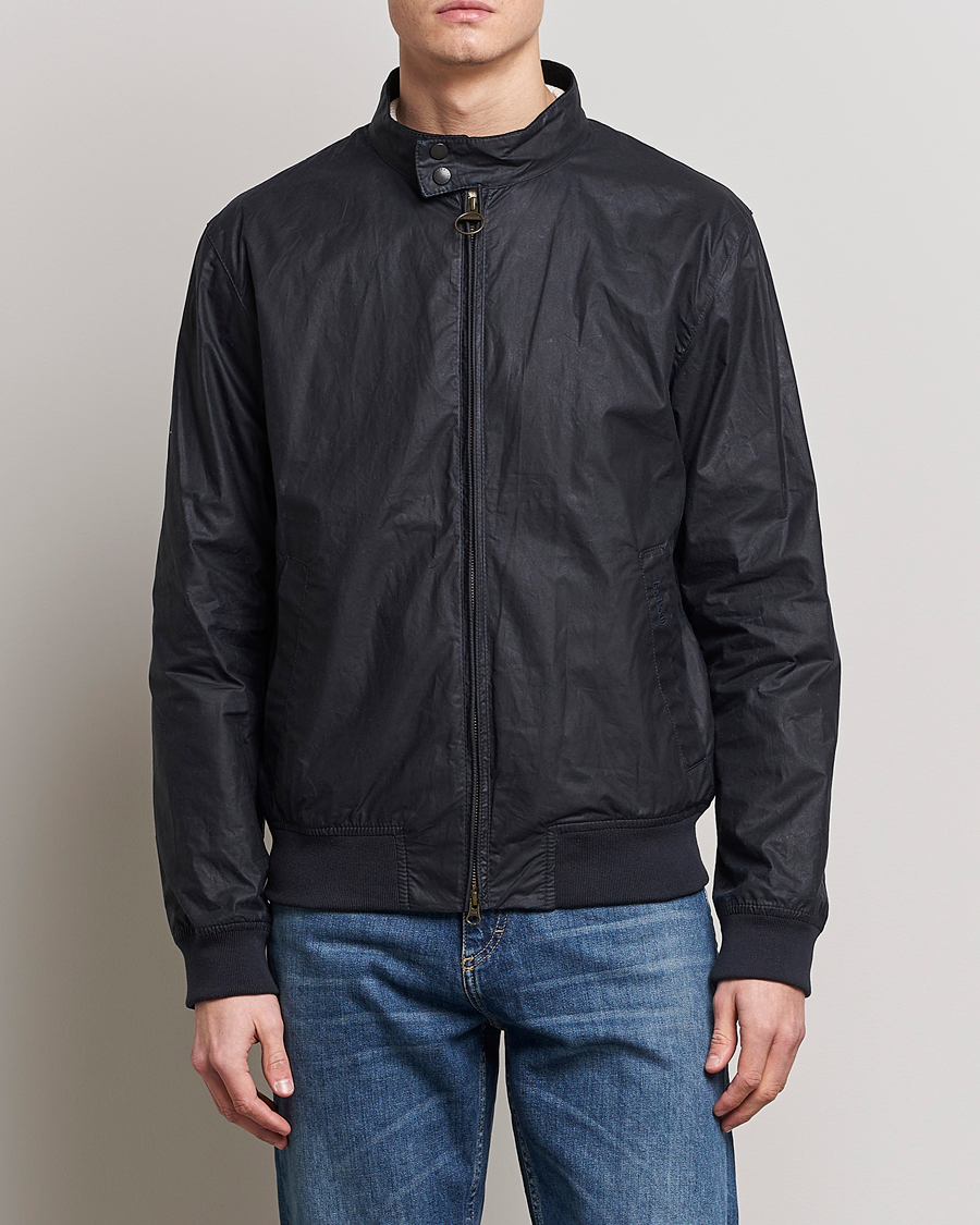 Herr |  | Barbour Lifestyle | Royston Lightweight Waxed Jacket Royal Navy