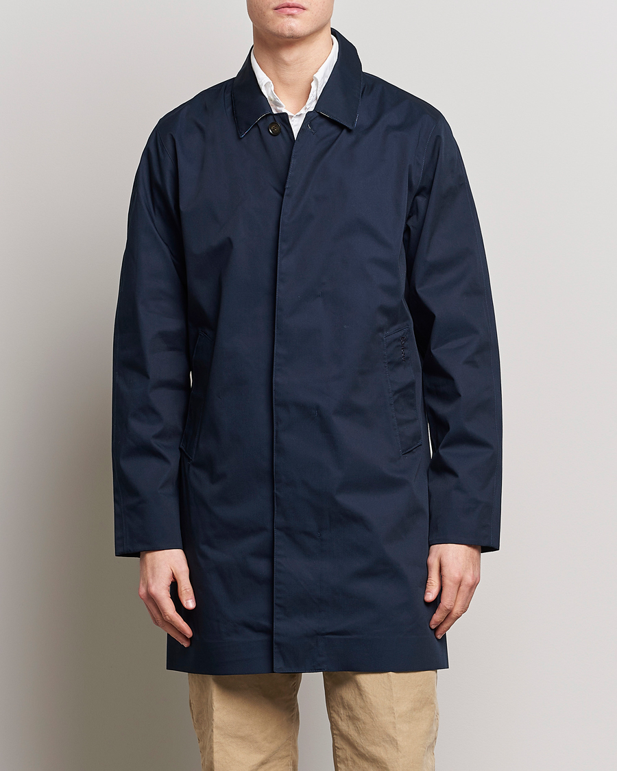 Herr |  | Barbour Lifestyle | Rokig Waterproof Car Coat Navy