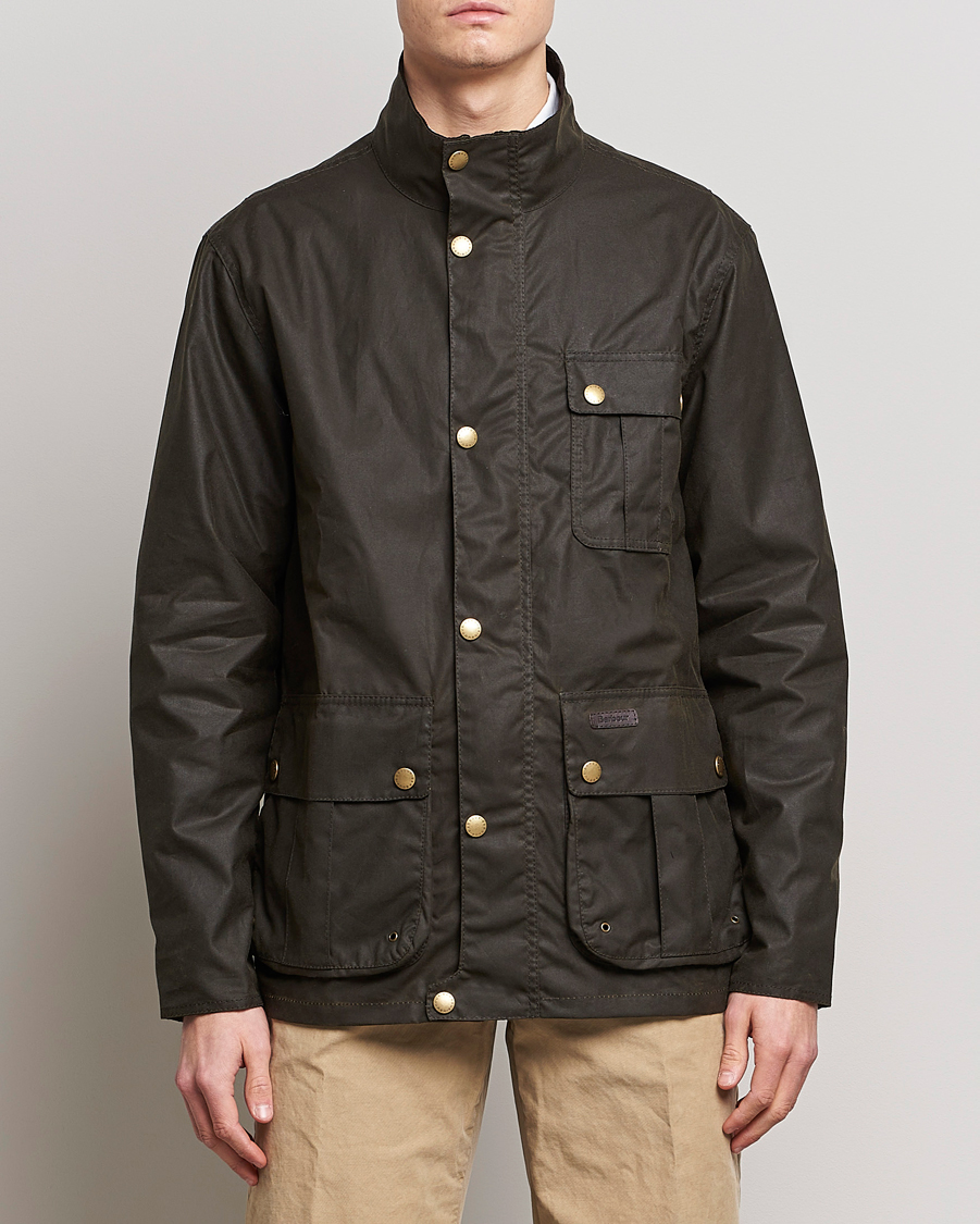 Herr |  | Barbour Lifestyle | Dunlin Vax Jacket Olive