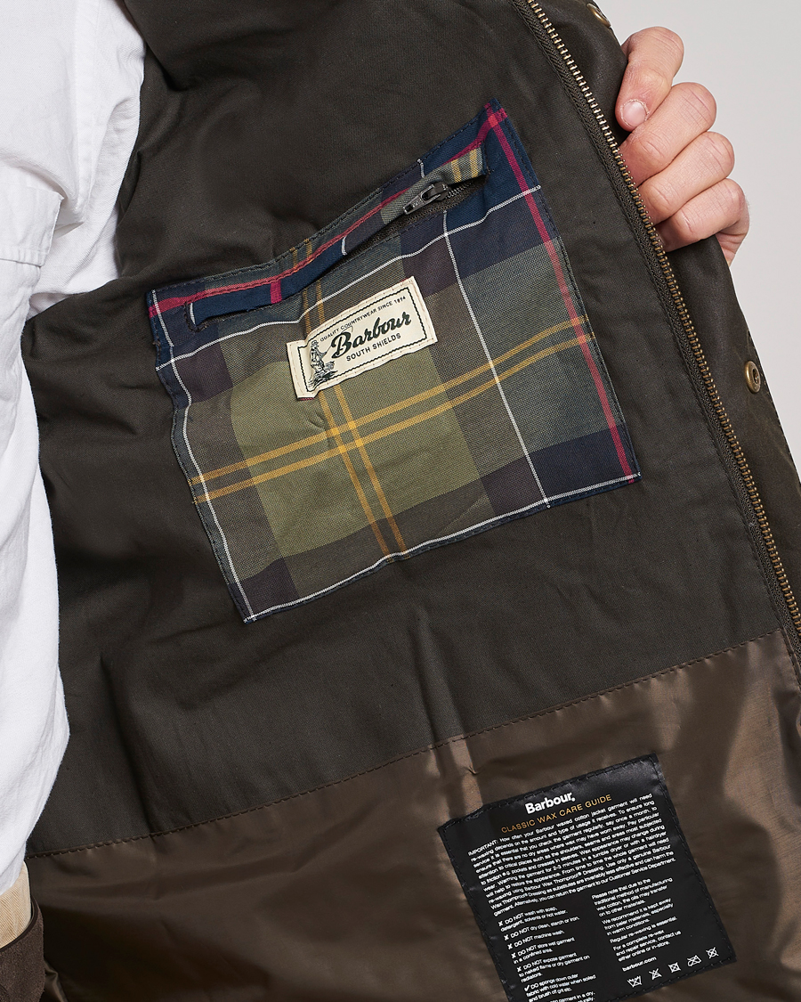 Herr | Jackor | Barbour Lifestyle | Dunlin Vax Jacket Olive