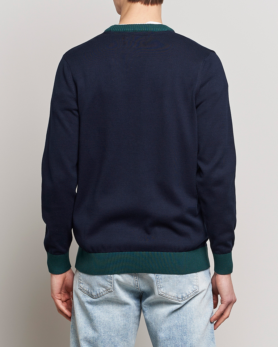 Herr | Tröjor | Barbour Lifestyle | Sheldonian Knitted Cardigan Navy