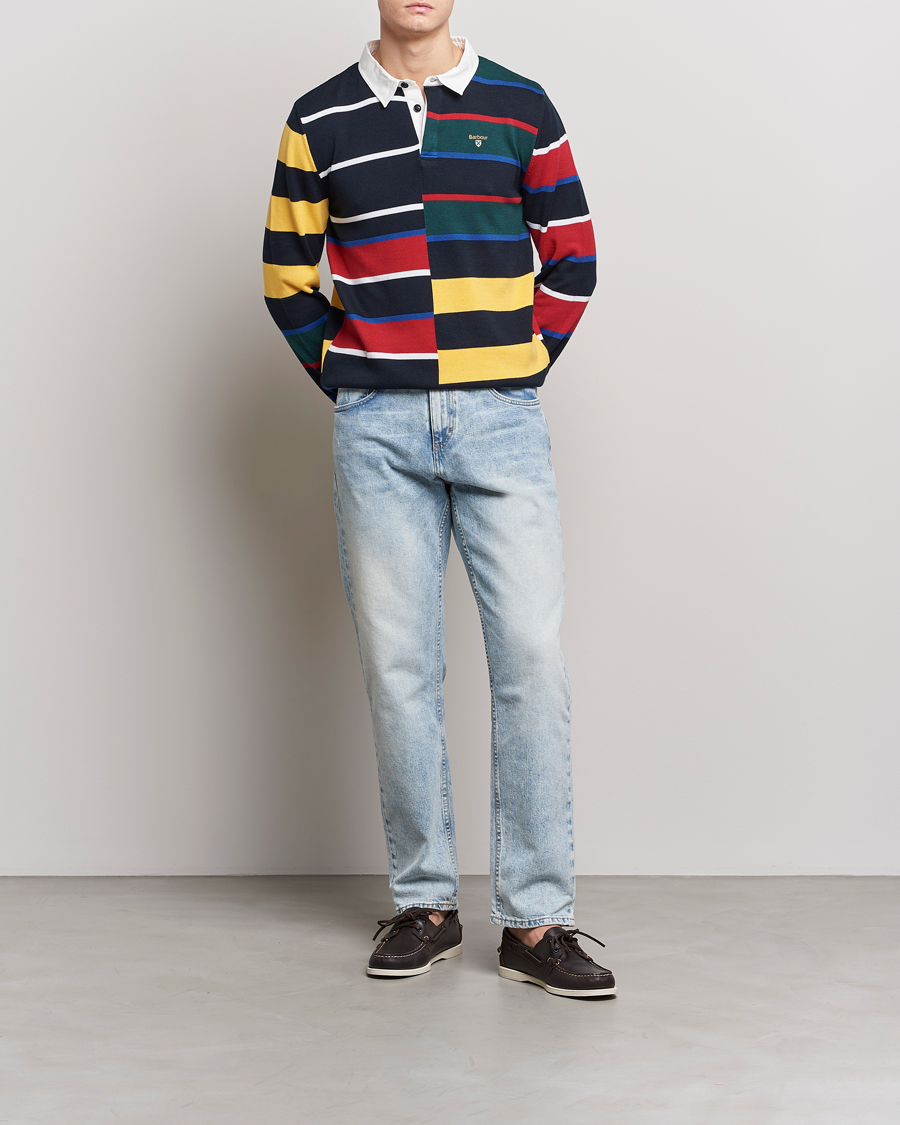 Herr | Tröjor | Barbour Lifestyle | Radcliff Knitted Rugby Multi