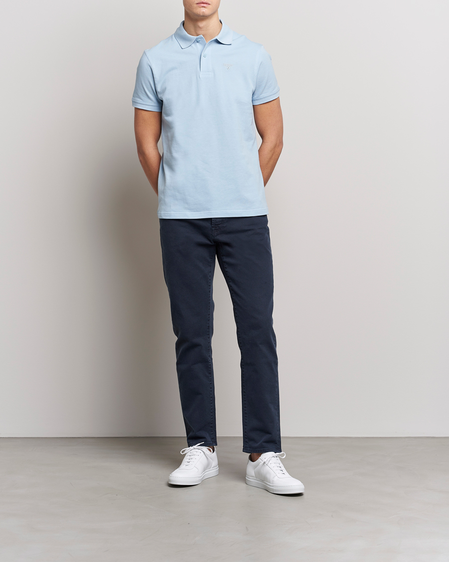 Herr | Pikéer | Barbour Lifestyle | Sports Polo Sky