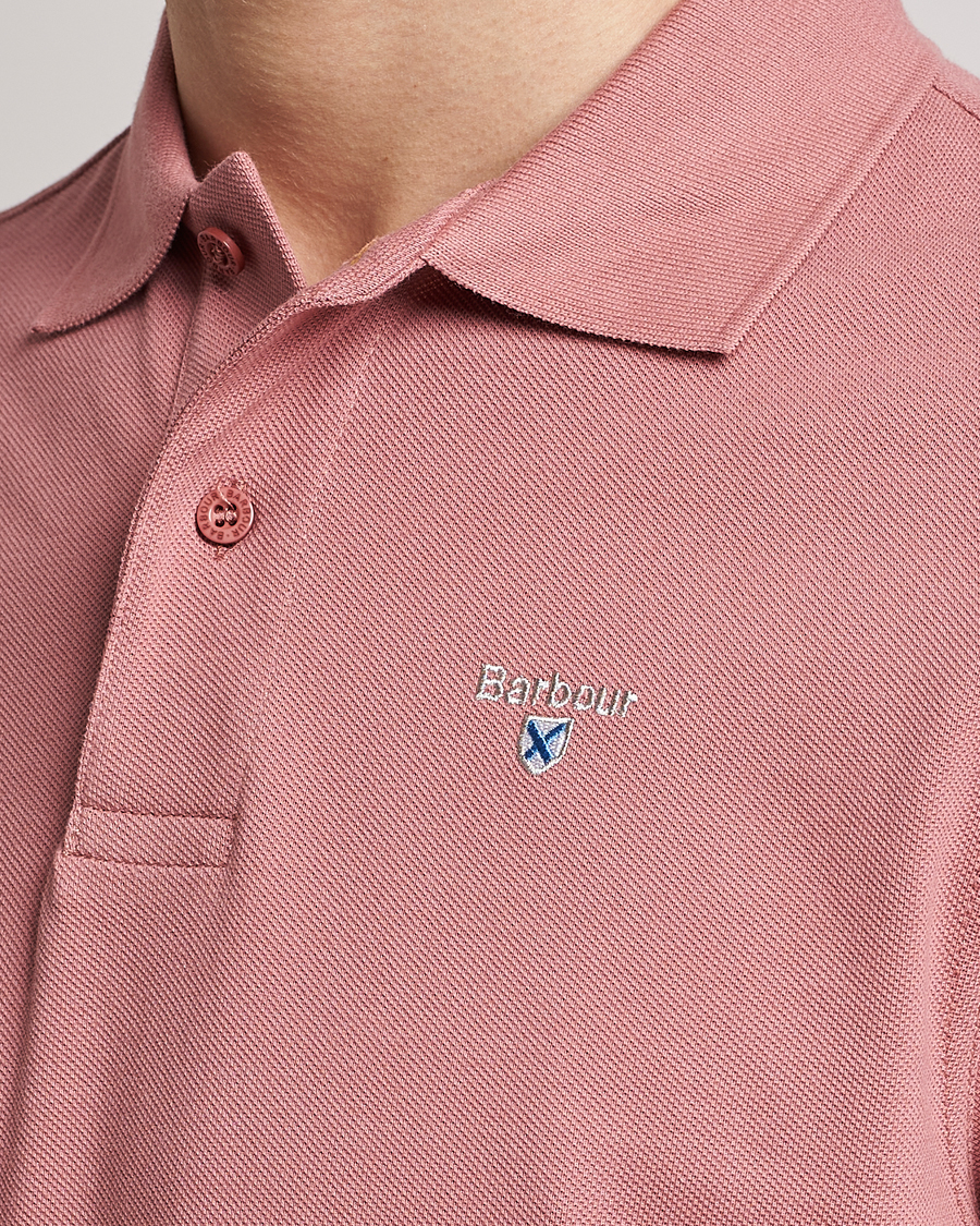 Herr | Pikéer | Barbour Lifestyle | Sports Polo Faded Pink