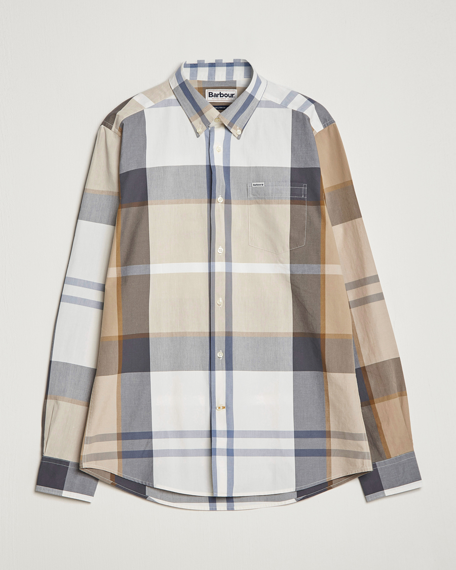 Herr | Skjortor | Barbour Lifestyle | Tailored Fit Harris Tartan Shirt Beige