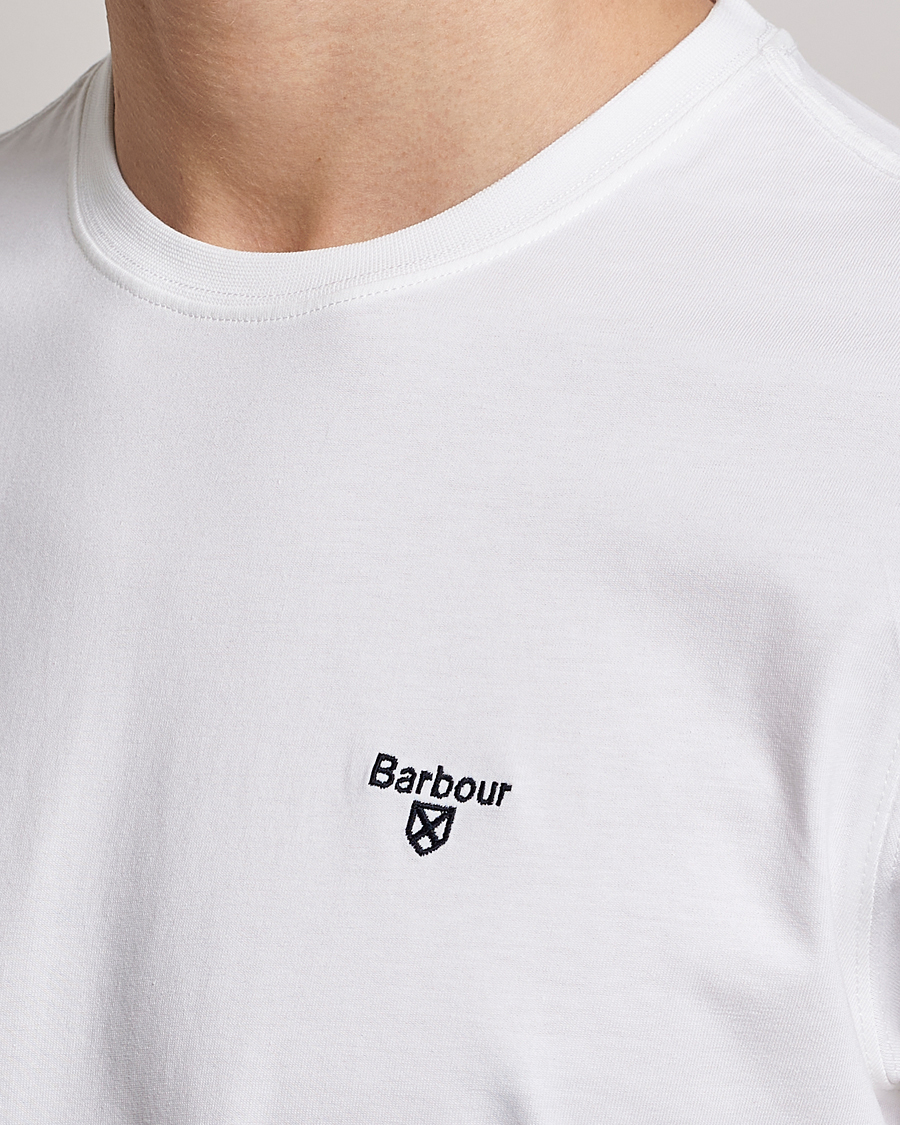 Herr | T-Shirts | Barbour Lifestyle | Essential Sports T-Shirt White