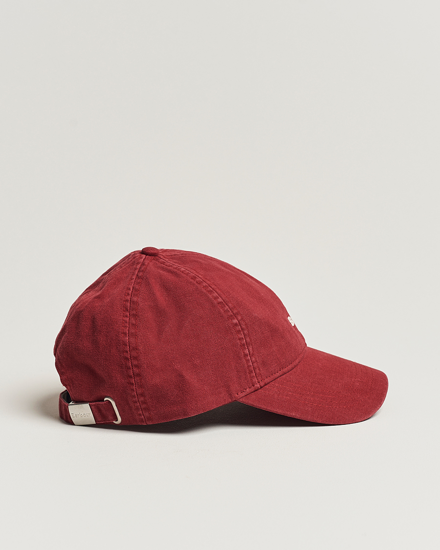 Herr | Barbour Lifestyle Cascade Sports Cap Lobster Red | Barbour Lifestyle | Cascade Sports Cap Lobster Red