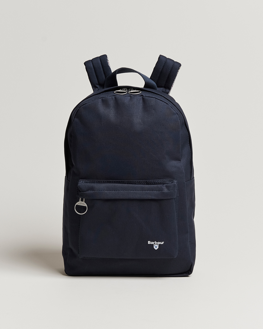 Herr | Barbour Lifestyle Cascade Canvas Backpack Navy | Barbour Lifestyle | Cascade Canvas Backpack Navy