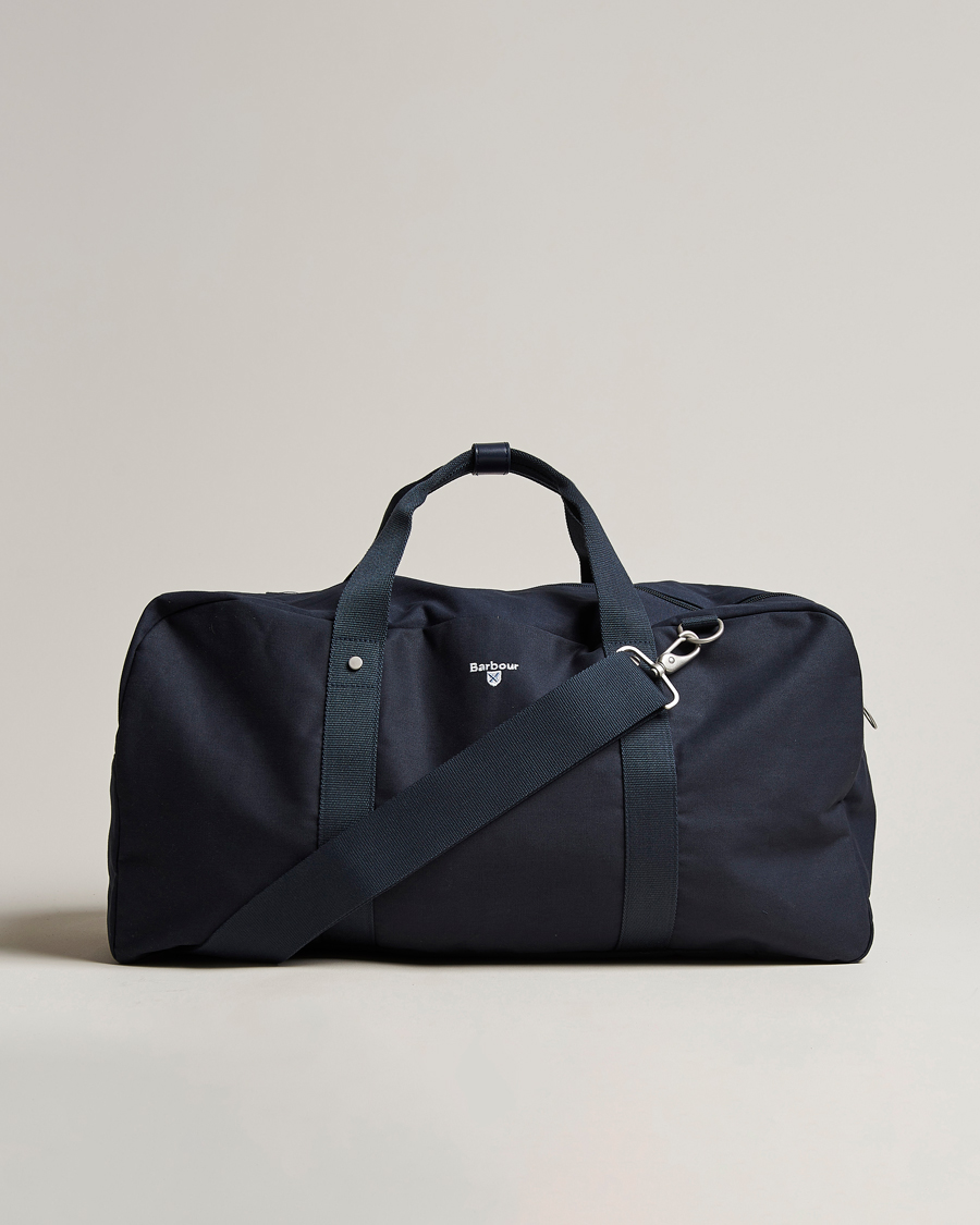 Herr | Barbour Lifestyle Cascade Canvas Holdall Navy | Barbour Lifestyle | Cascade Canvas Holdall Navy