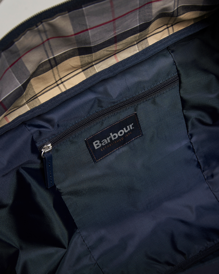 Herr | Barbour Lifestyle Cascade Canvas Holdall Navy | Barbour Lifestyle | Cascade Canvas Holdall Navy