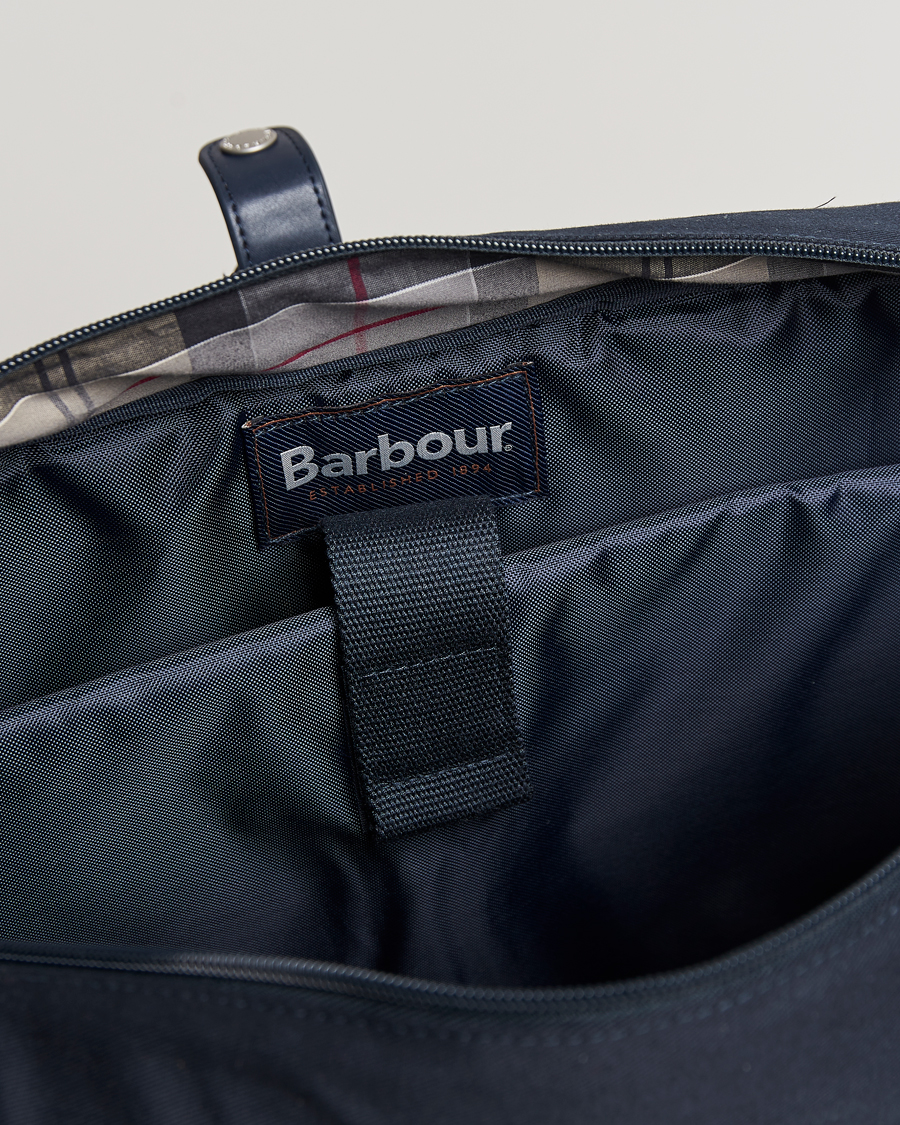 Herr | Barbour Lifestyle Cascade Multiway Laptop Bag Navy | Barbour Lifestyle | Cascade Multiway Laptop Bag Navy