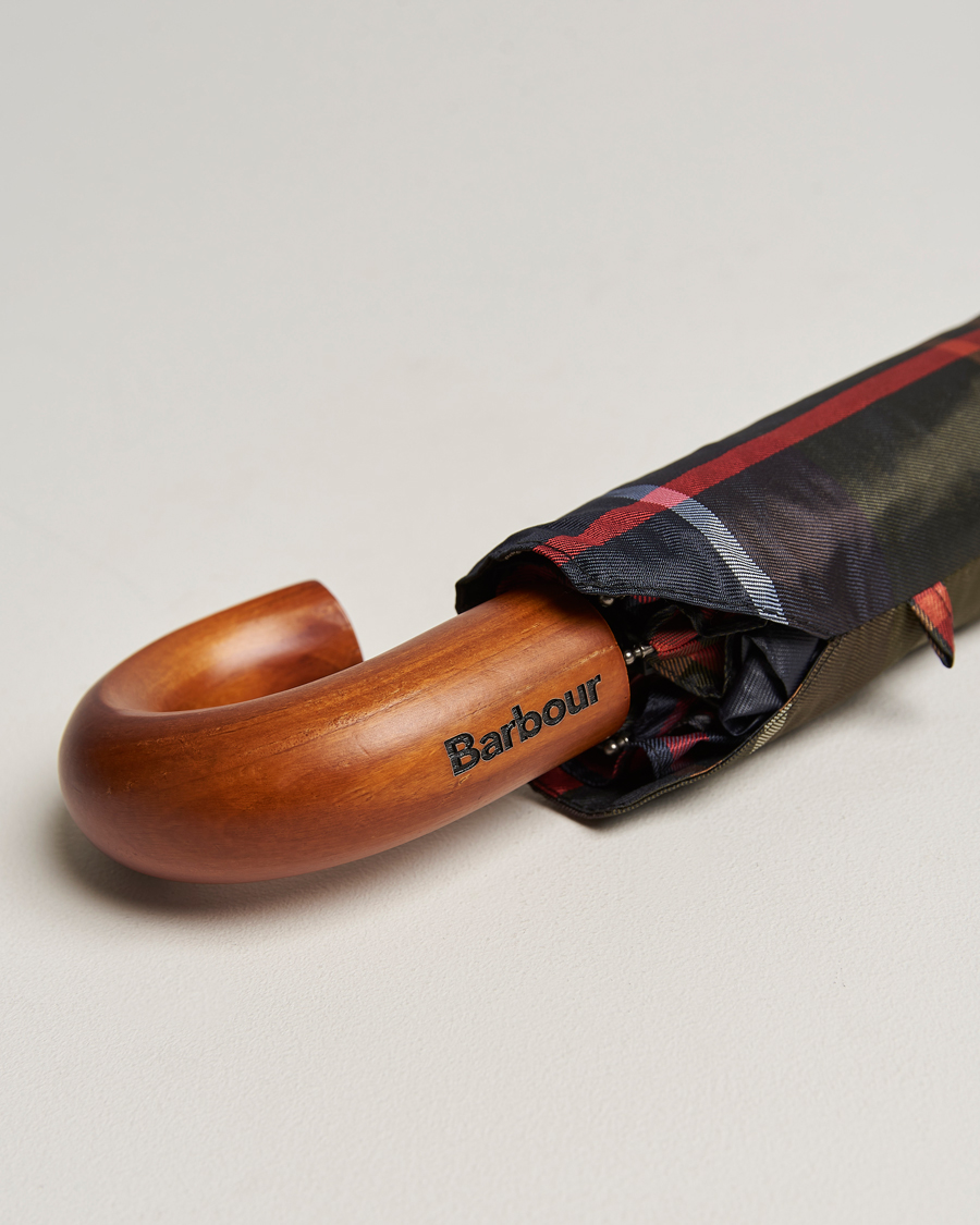 Herr | Paraplyer | Barbour Lifestyle | Telescopic Tartan Umbrella Classic