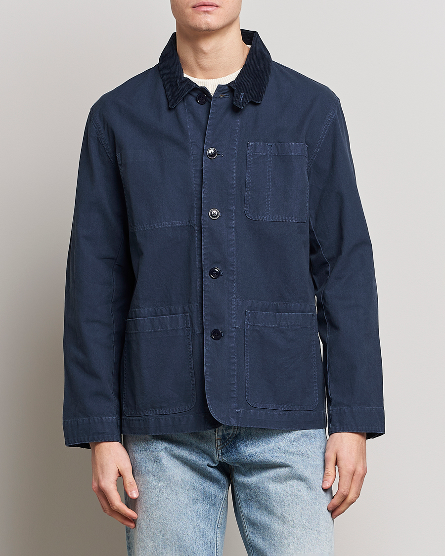 Herr |  | Barbour White Label | Chore Casual Jacket Navy