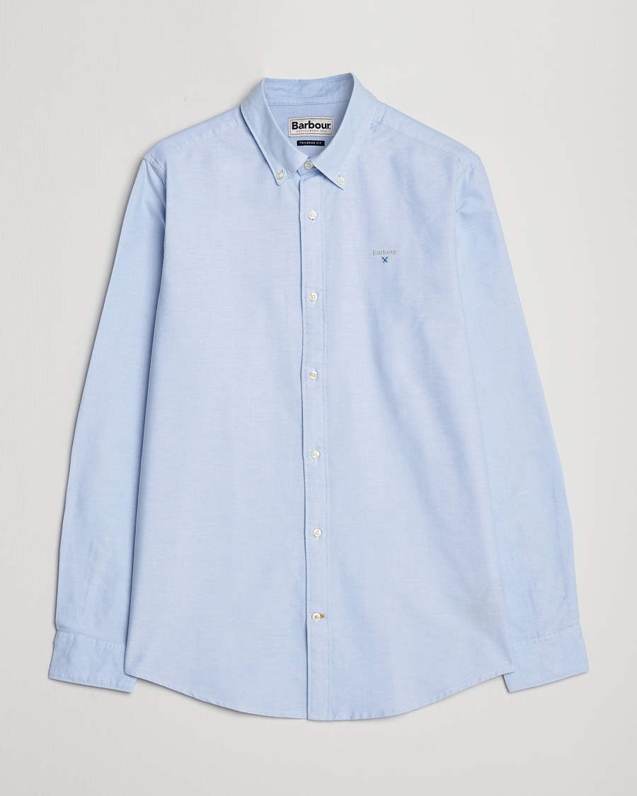 Herr | Skjortor | Barbour Lifestyle | Tailored Fit Oxtown Shirt Sky Blue
