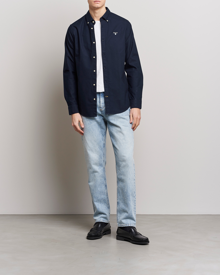 Herr | Skjortor | Barbour Lifestyle | Tailored Fit Oxford 3 Shirt Navy
