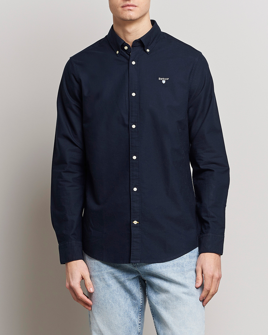Herr | Barbour | Barbour Lifestyle | Tailored Fit Oxford 3 Shirt Navy