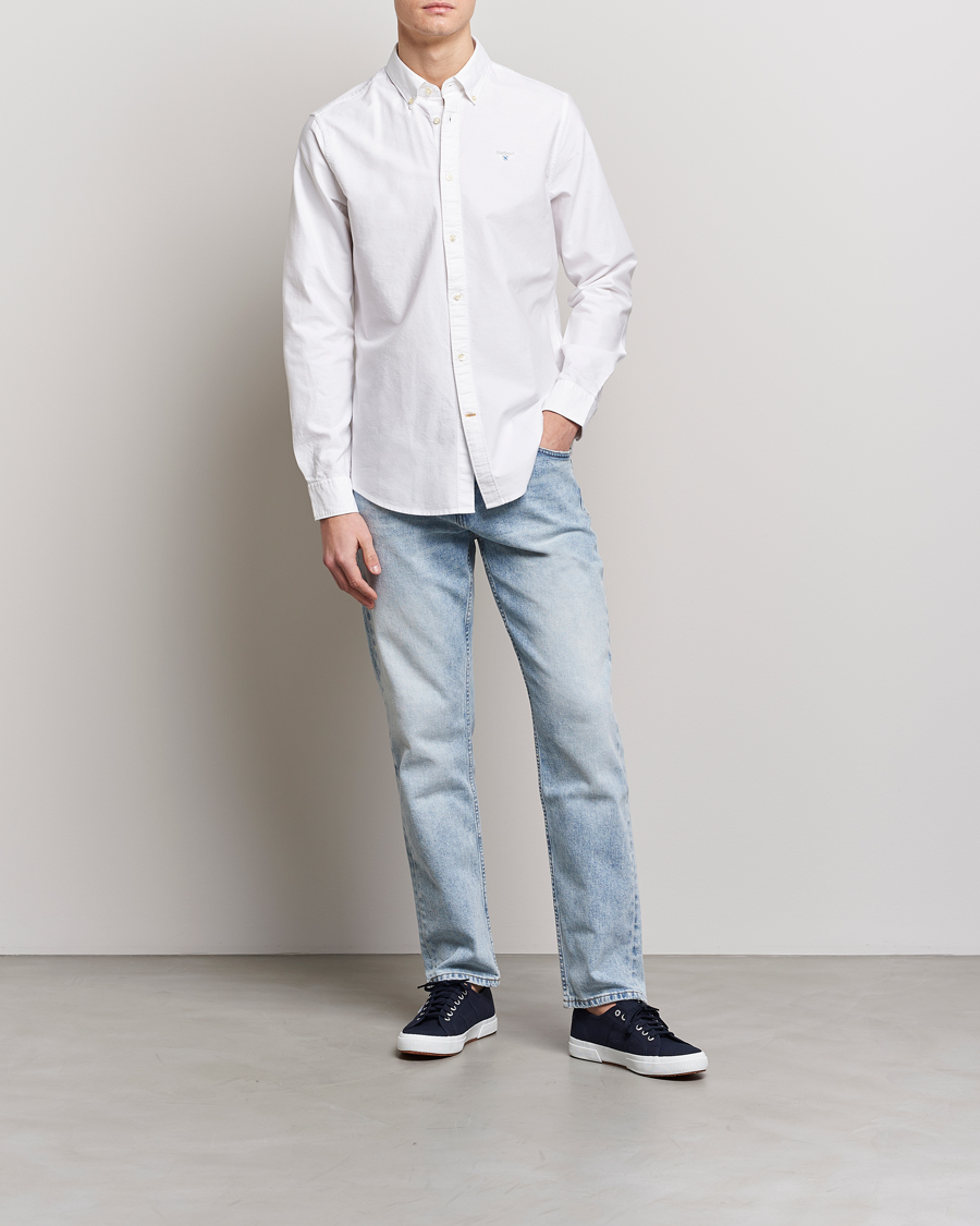 Herr | Skjortor | Barbour Lifestyle | Tailored Fit Oxford 3 Shirt White