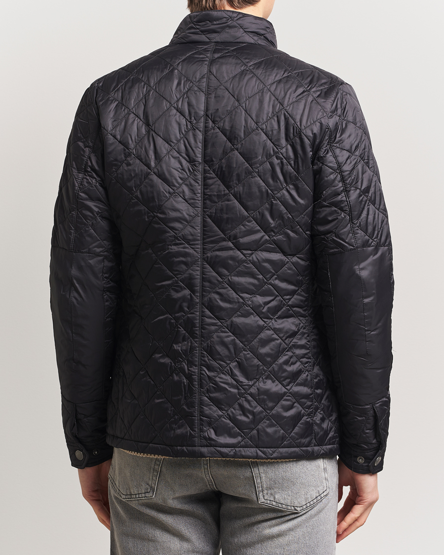 Herr | Jackor | Barbour International | Ariel Quilted Jacket Black