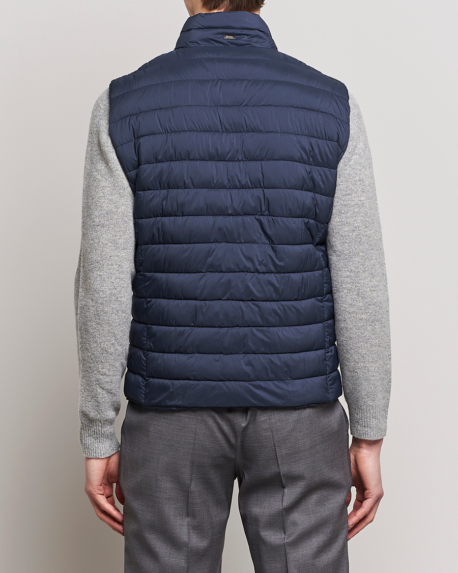 Herr | Västar | Herno | Nuage Matt Nylon Vest Navy