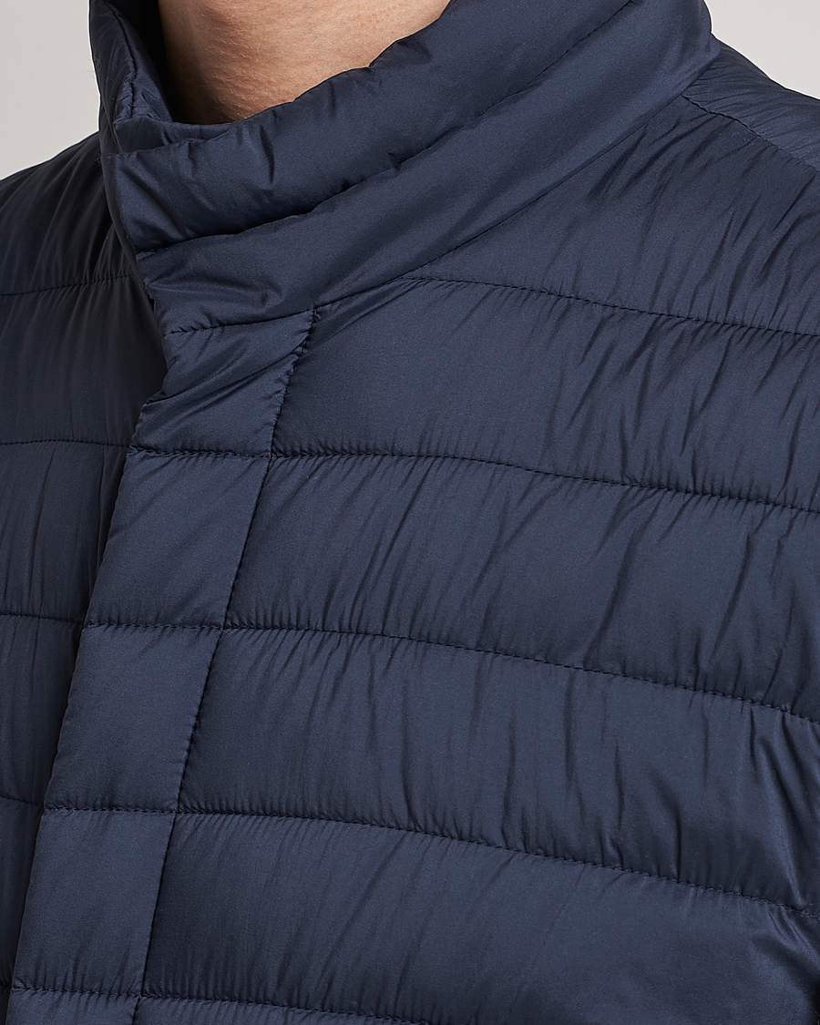 Herr | Västar | Herno | Nuage Matt Nylon Vest Navy