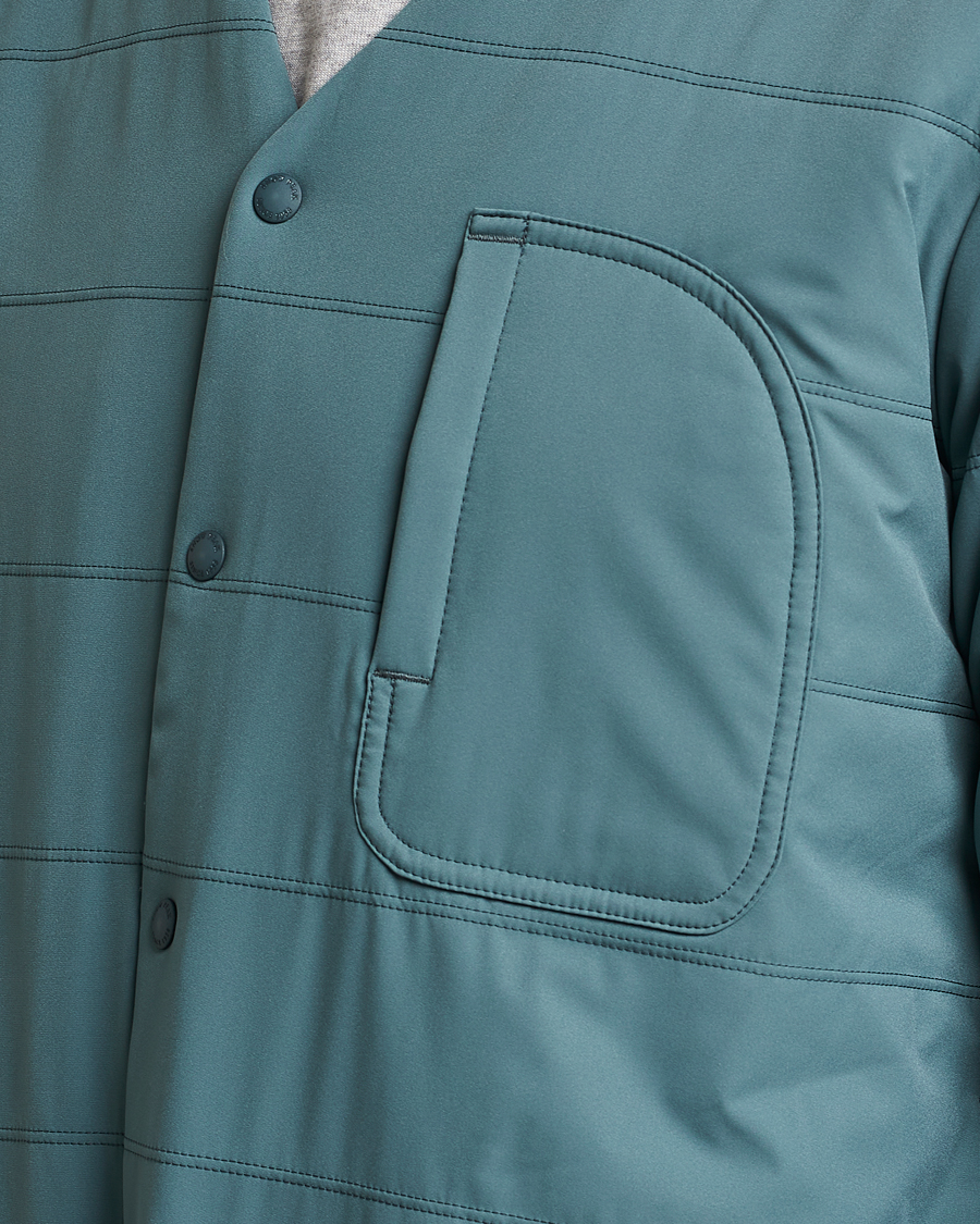 Herr | Tröjor | Snow Peak | Flexible Insulated Cardigan Balsam Green