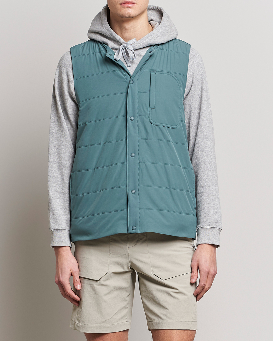 Herr | Västar | Snow Peak | Flexible Insulated Vest Balsam Green