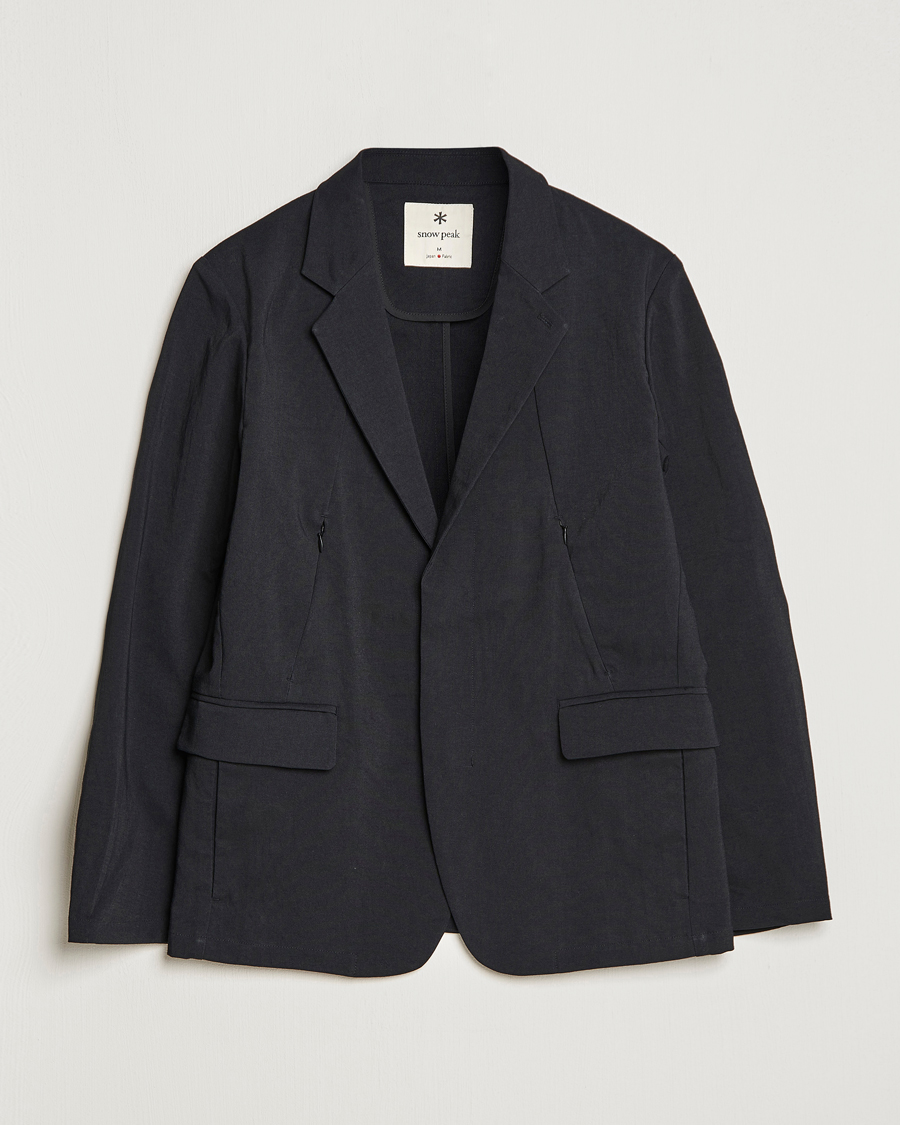 Herr | Kavajer | Snow Peak | Air Comfort Stretch Blazer Black