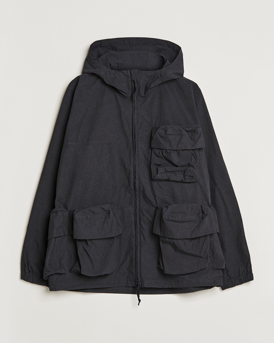 Herr | Jackor | Snow Peak | Indigo C/N Parka Black