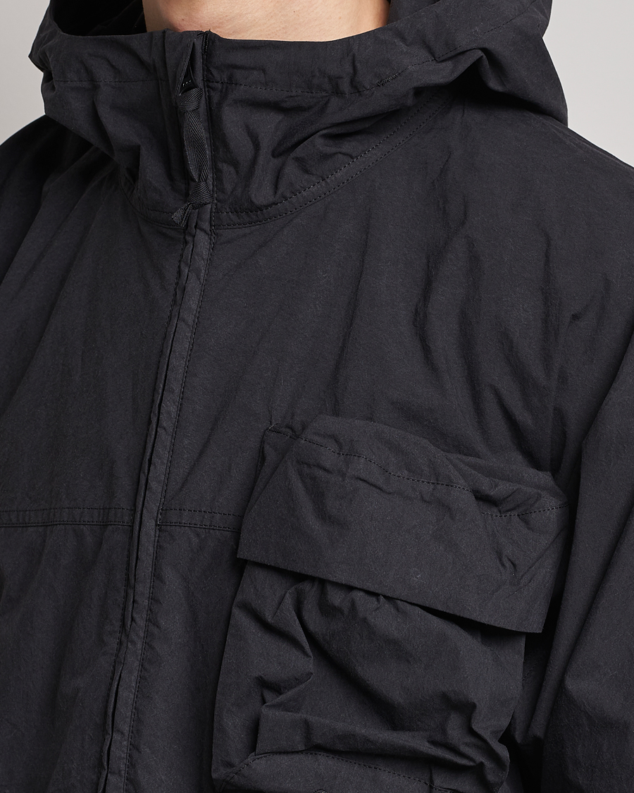 Herr | Jackor | Snow Peak | Indigo C/N Parka Black