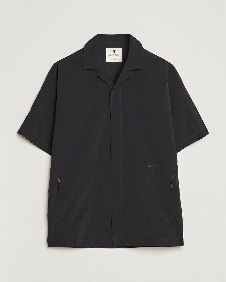 Herr | Skjortor | Snow Peak | Breathable Quick Dry Shirt Black