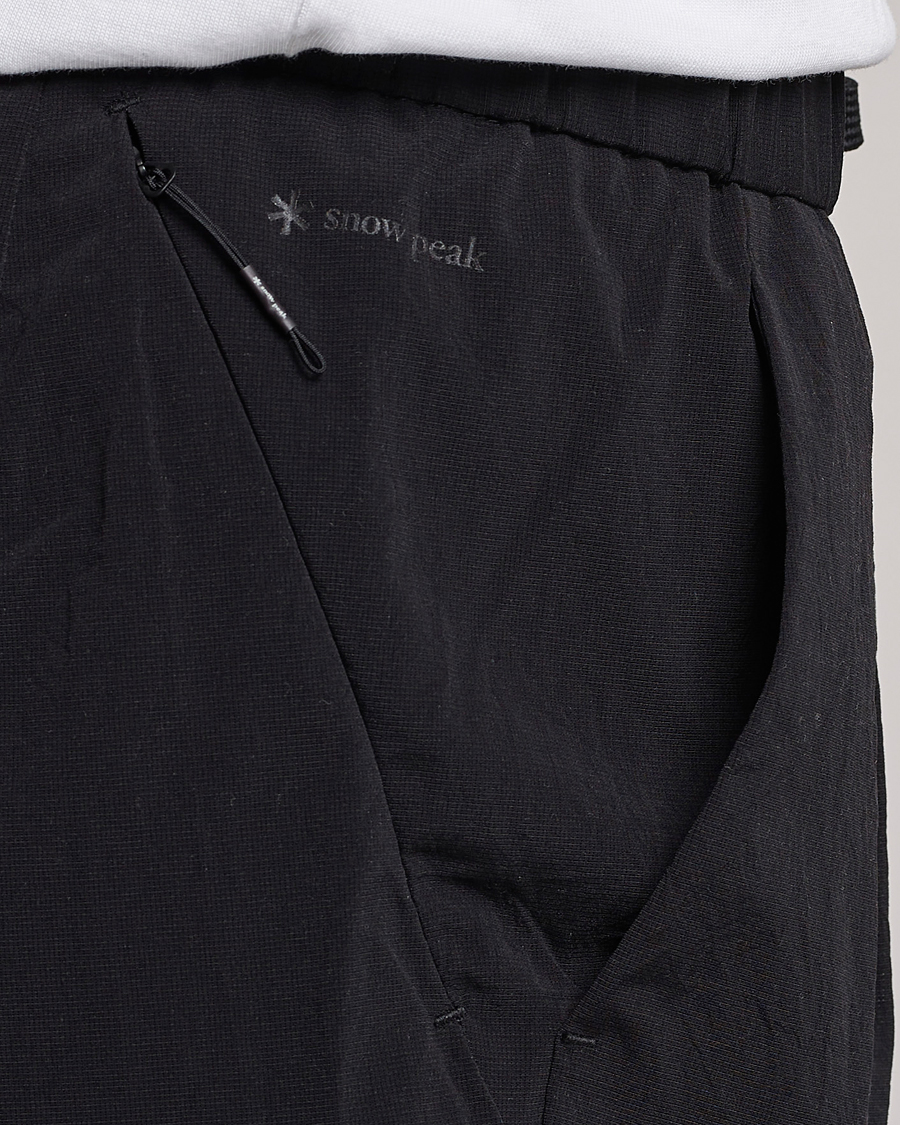 Herr | Shorts | Snow Peak | Breathable Quick Dry Shorts Black