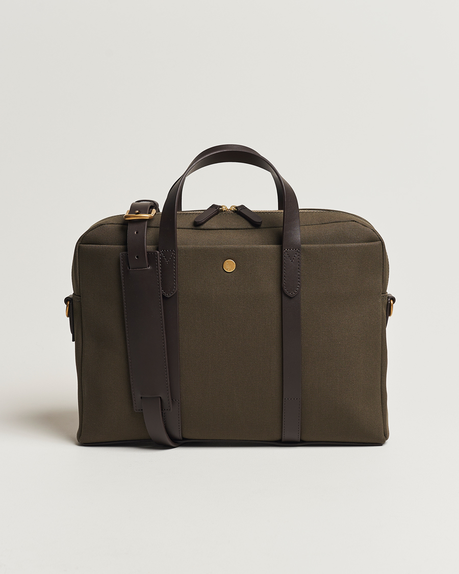Herr | Väskor | Mismo | M/S Aspire Briefcase Army/Dark Brown