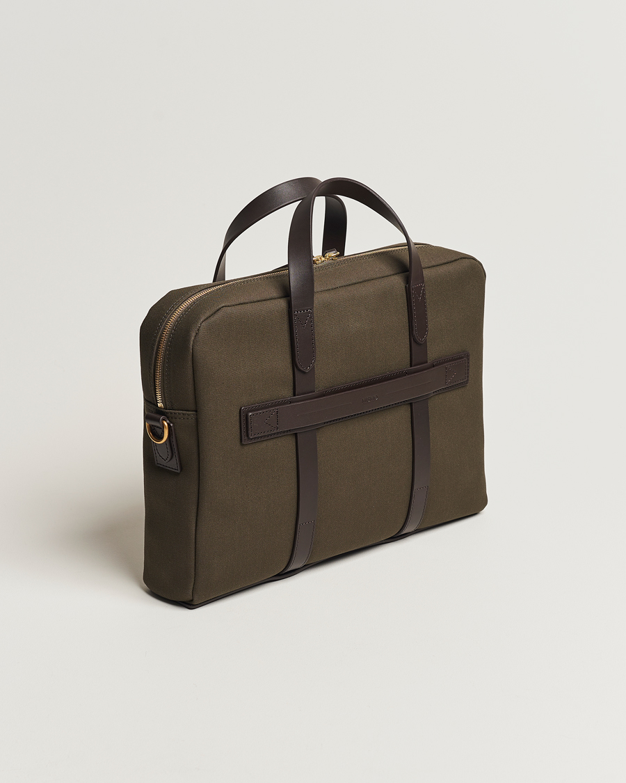 Herr | Väskor | Mismo | M/S Aspire Briefcase Army/Dark Brown