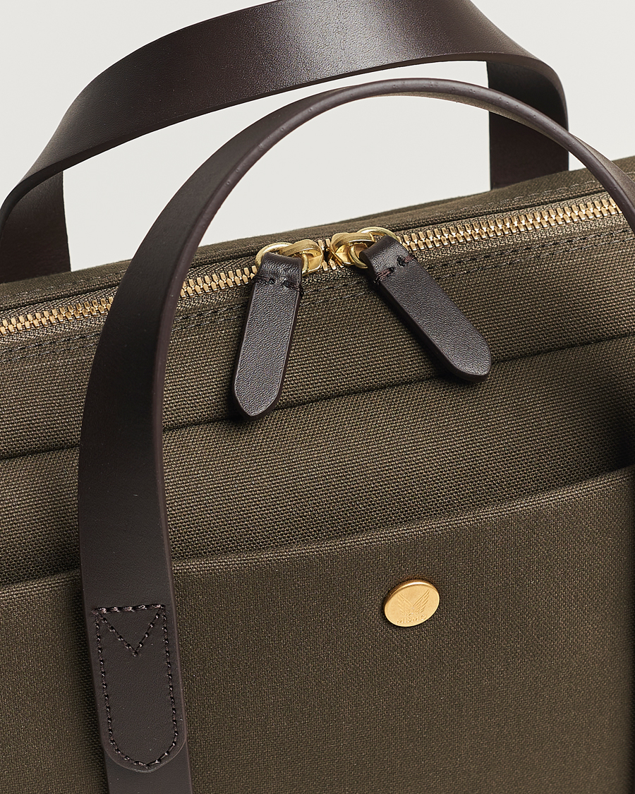 Herr | Väskor | Mismo | M/S Aspire Briefcase Army/Dark Brown