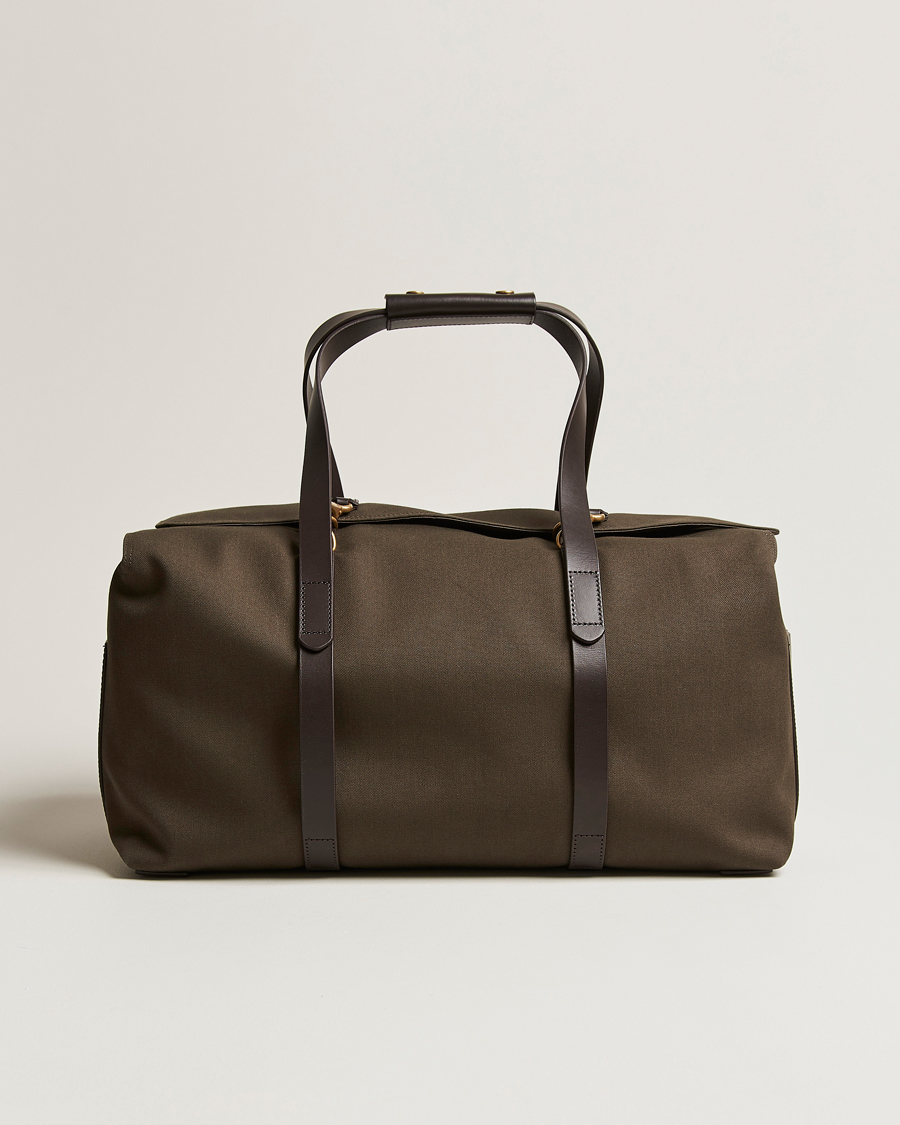Herr | Mismo M/S Supply Weekendbag Army/Dark Brown | Mismo | M/S Supply Weekendbag Army/Dark Brown