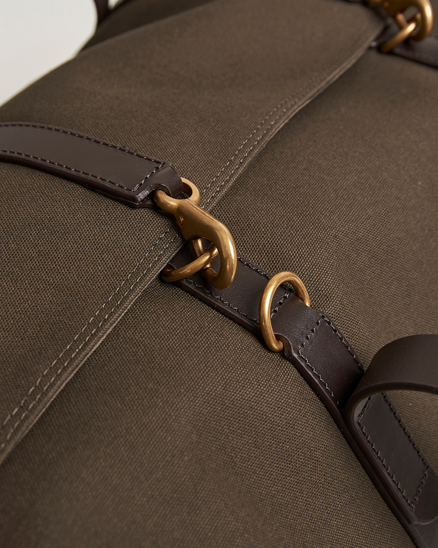 Herr | Mismo M/S Supply Weekendbag Army/Dark Brown | Mismo | M/S Supply Weekendbag Army/Dark Brown