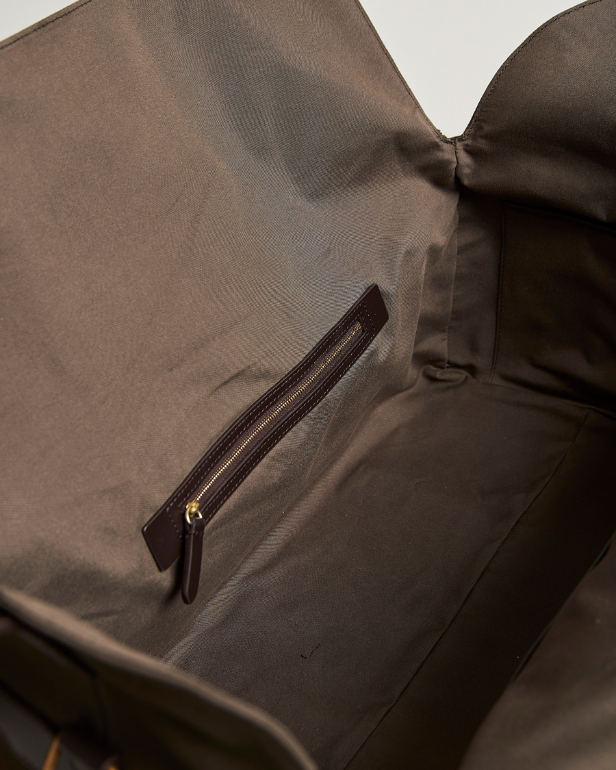 Herr | Mismo M/S Supply Weekendbag Army/Dark Brown | Mismo | M/S Supply Weekendbag Army/Dark Brown