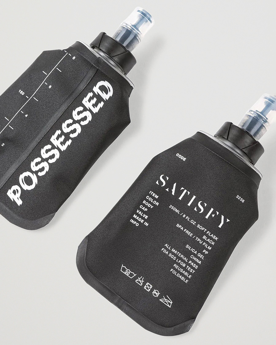 Herr | Satisfy Justice Hydration Belt Black | Satisfy | Justice Hydration Belt Black