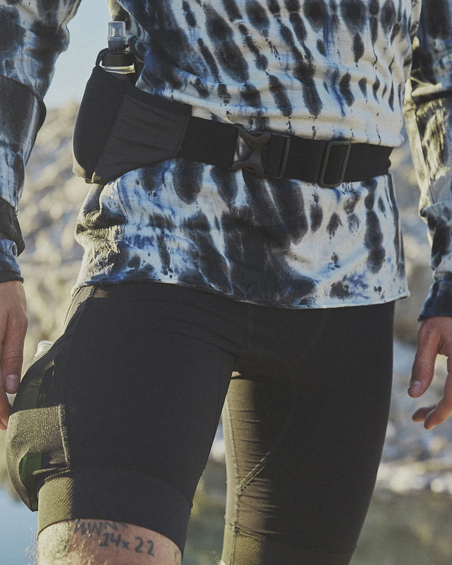 Herr | Satisfy Justice Hydration Belt Black | Satisfy | Justice Hydration Belt Black