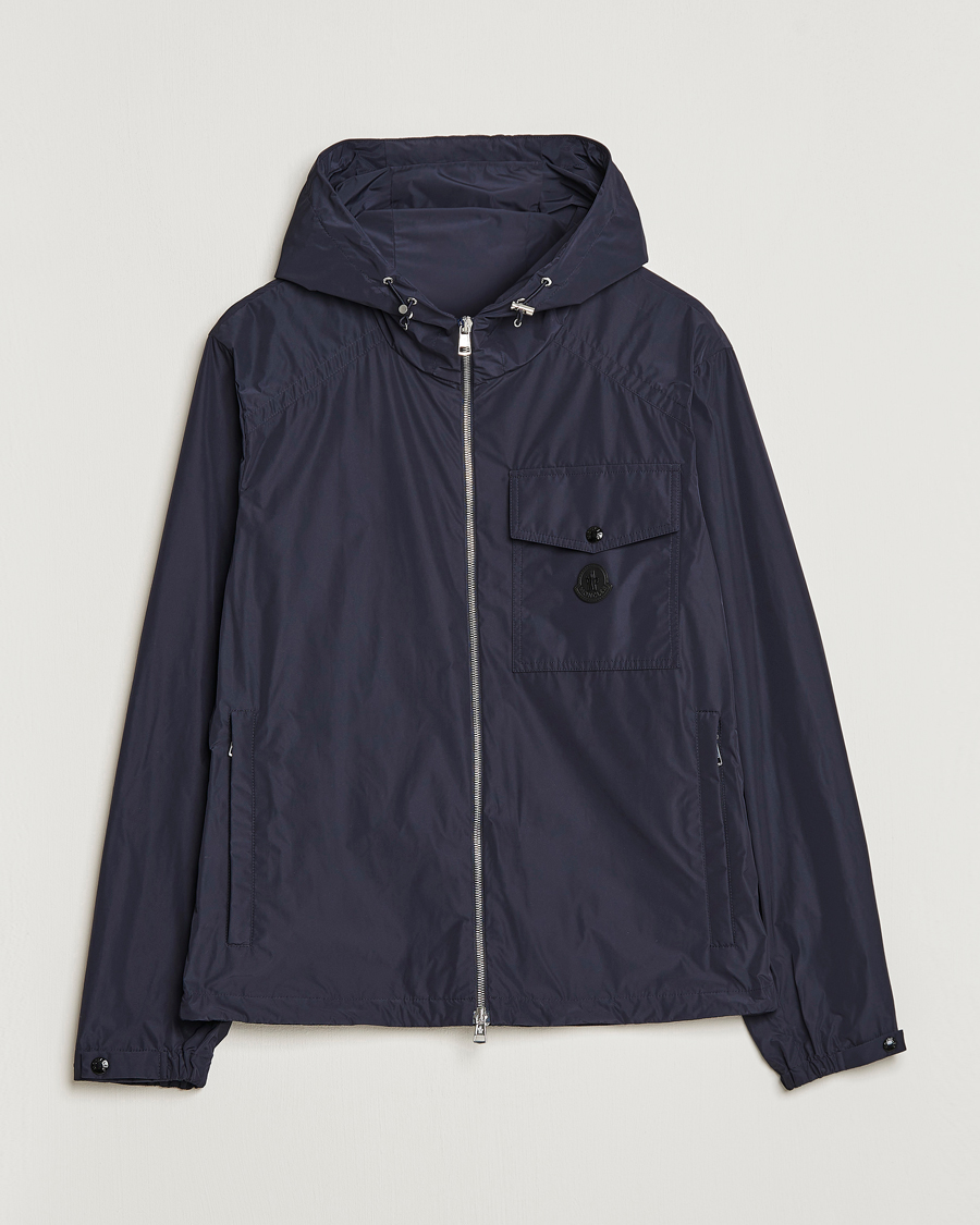 Herr | Jackor | Moncler | Fuyue Hooded Jacket Navy