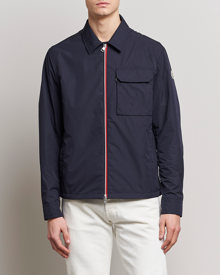 Herr | Jackor | Moncler | Epte Nylon Shirt Jacket Navy
