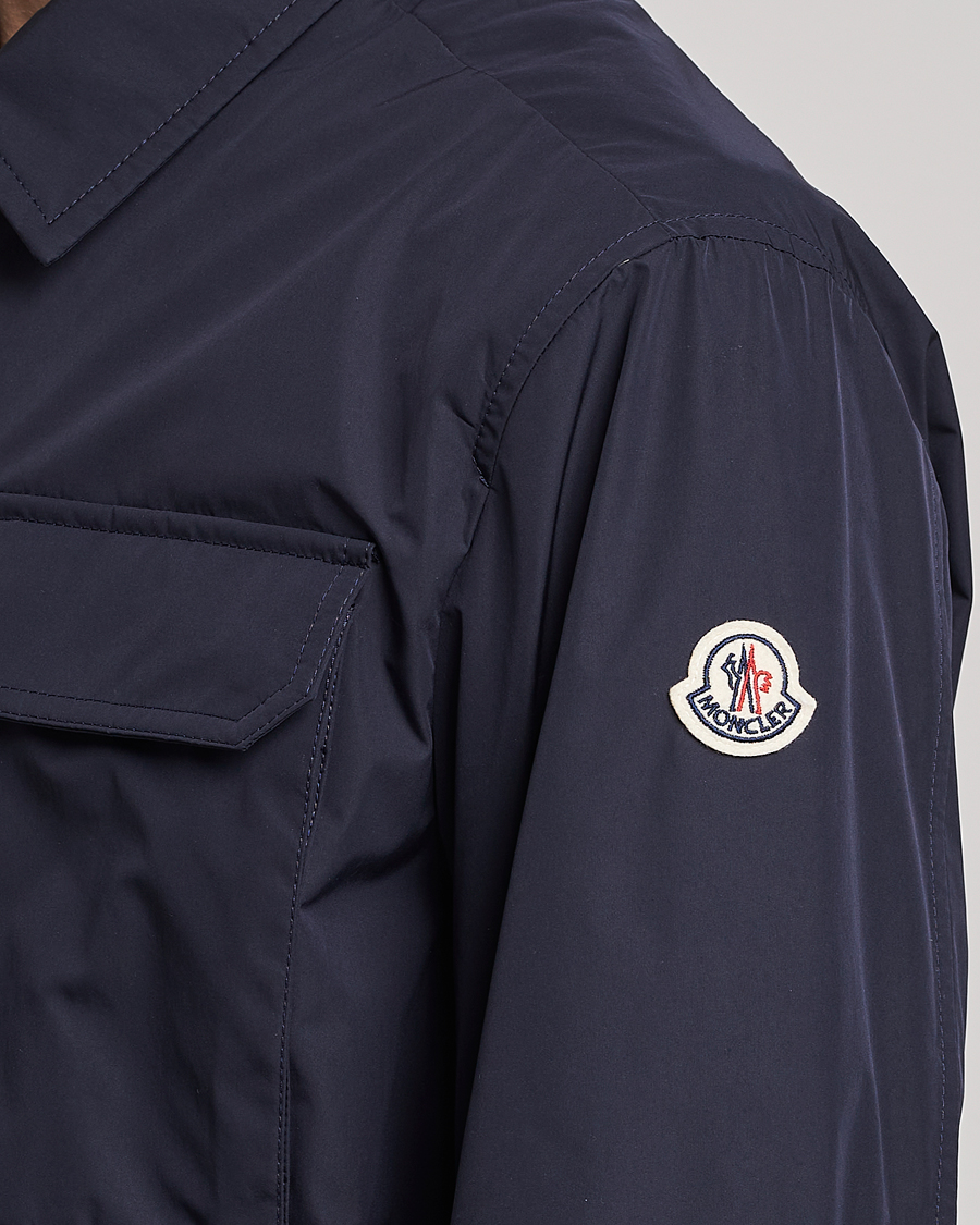 Herr | Jackor | Moncler | Epte Nylon Shirt Jacket Navy